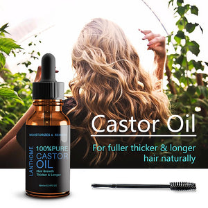 100% Pure Castor Oil for Hair Growth